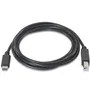 Aisens Cable USB 2.0 Impresora USB-C a USB-B 1m Negro